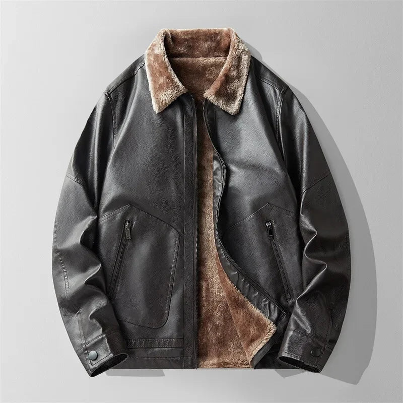 COLE LEATHER JACKET