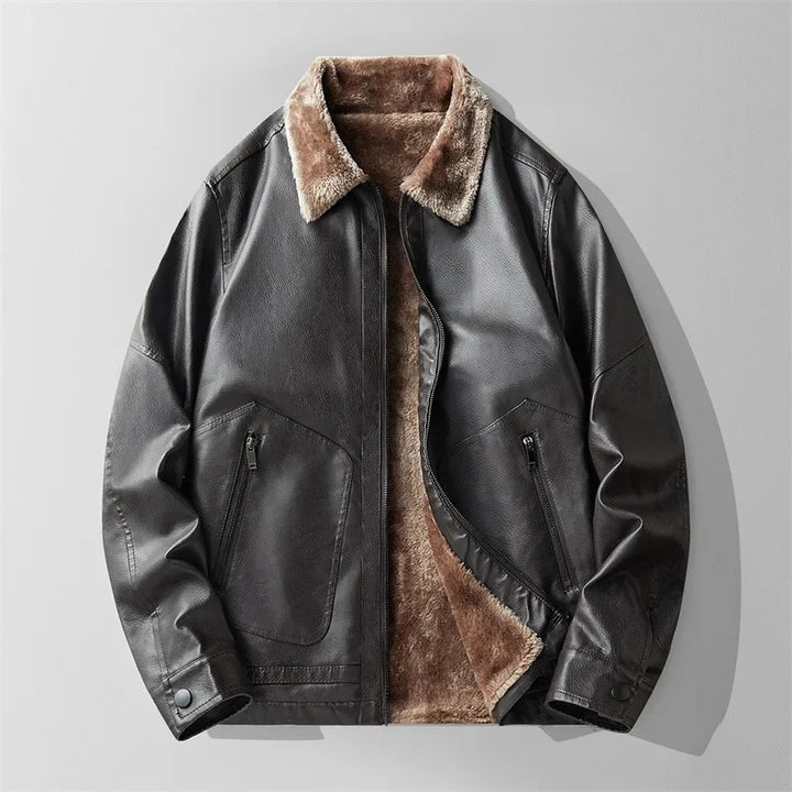 COLE LEATHER JACKET