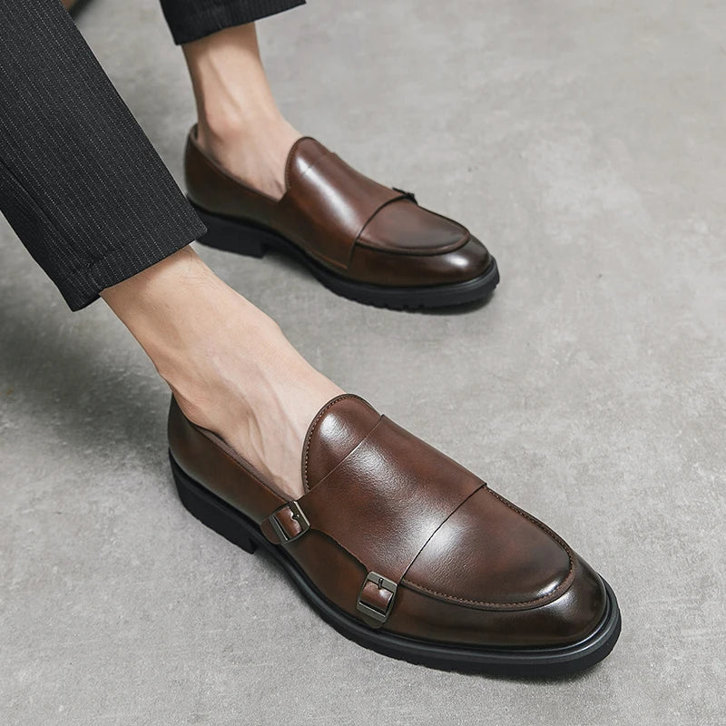 BELMAR DOUBLE MONK STRAP SHOES