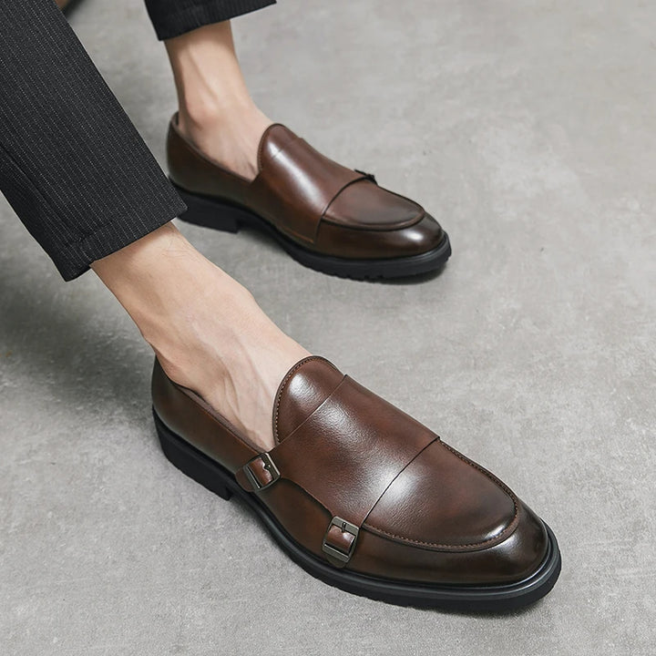 BELMAR DOUBLE MONK STRAP SHOES