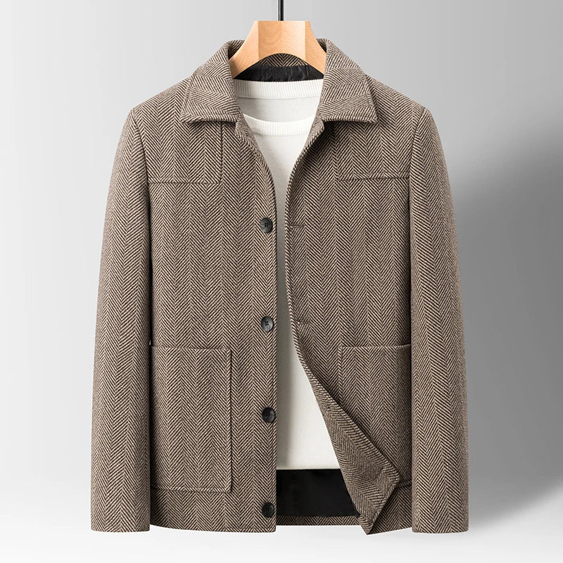 MILLER HERRINGBONE JACKET