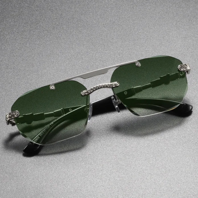 OMAR RECTANGULAR SUNGLASSES