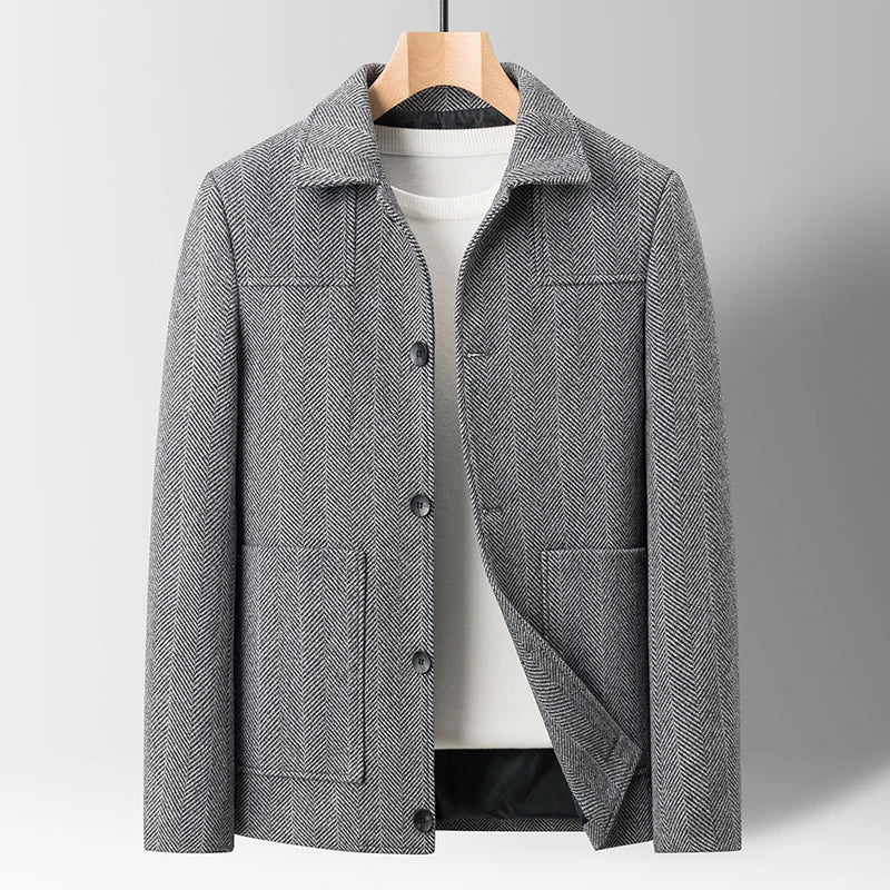 MILLER HERRINGBONE JACKET