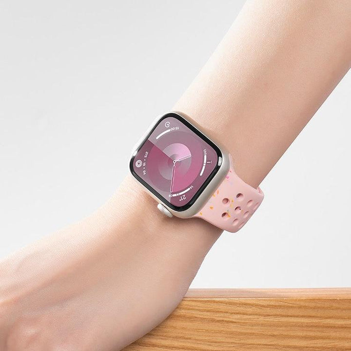 Glitter Silicone Watch Strap