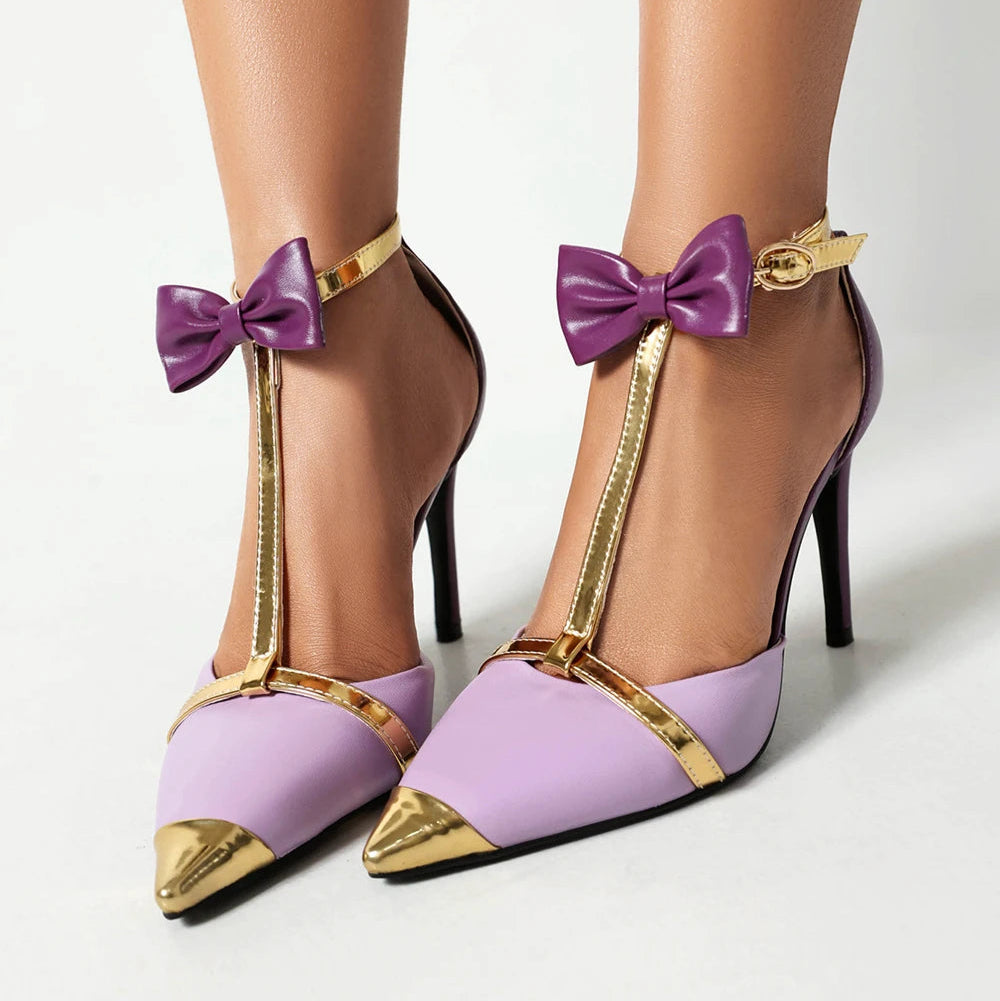 Bow High Heels