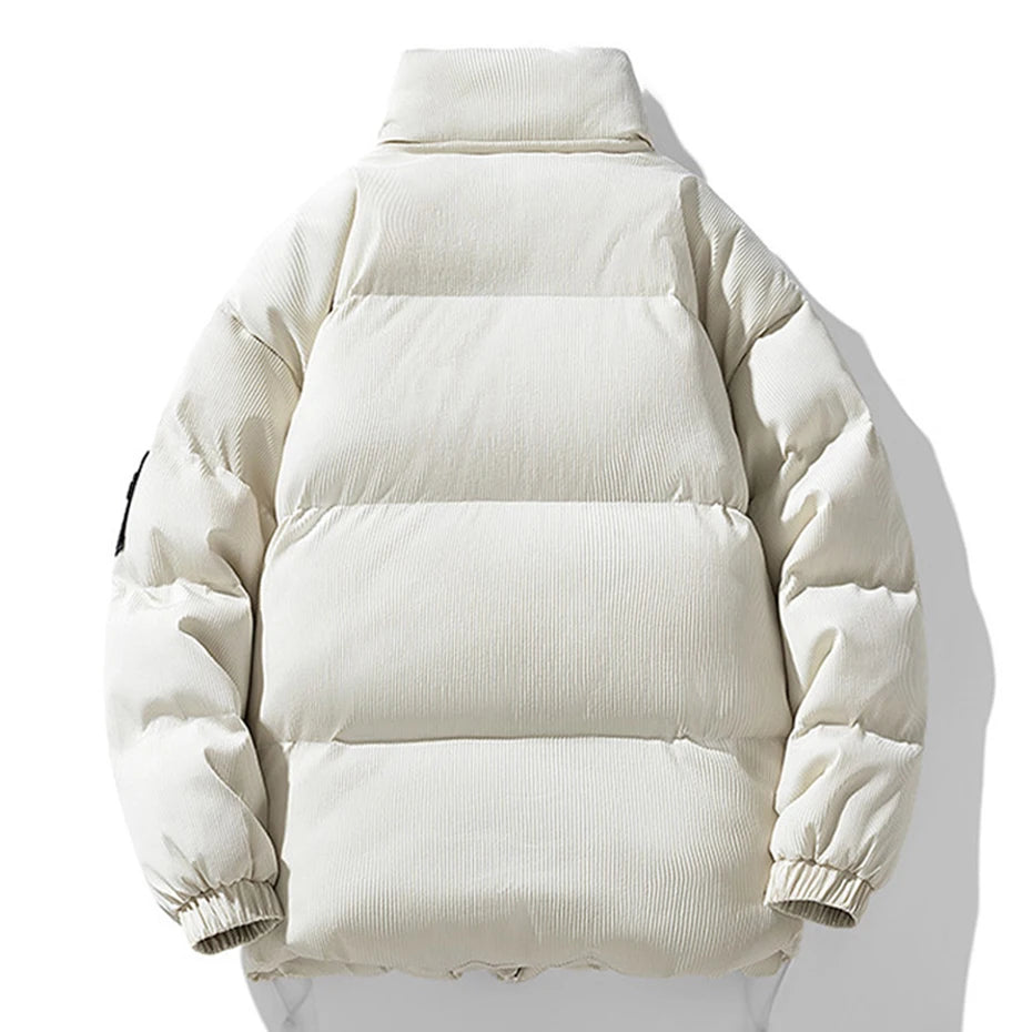 SUTTON CORD PUFFER JACKET