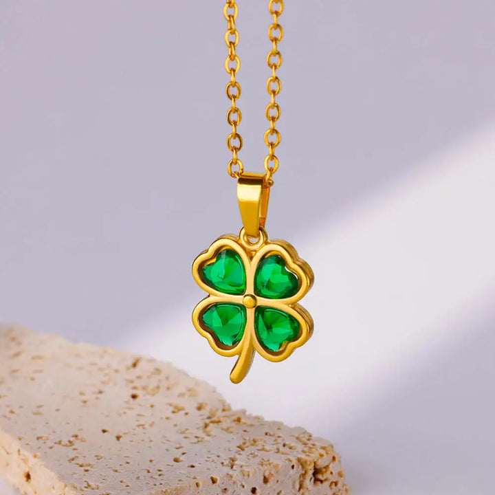 FOUR LEAF CLOVER NECKLACE