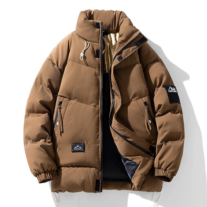 SUTTON CORD PUFFER JACKET