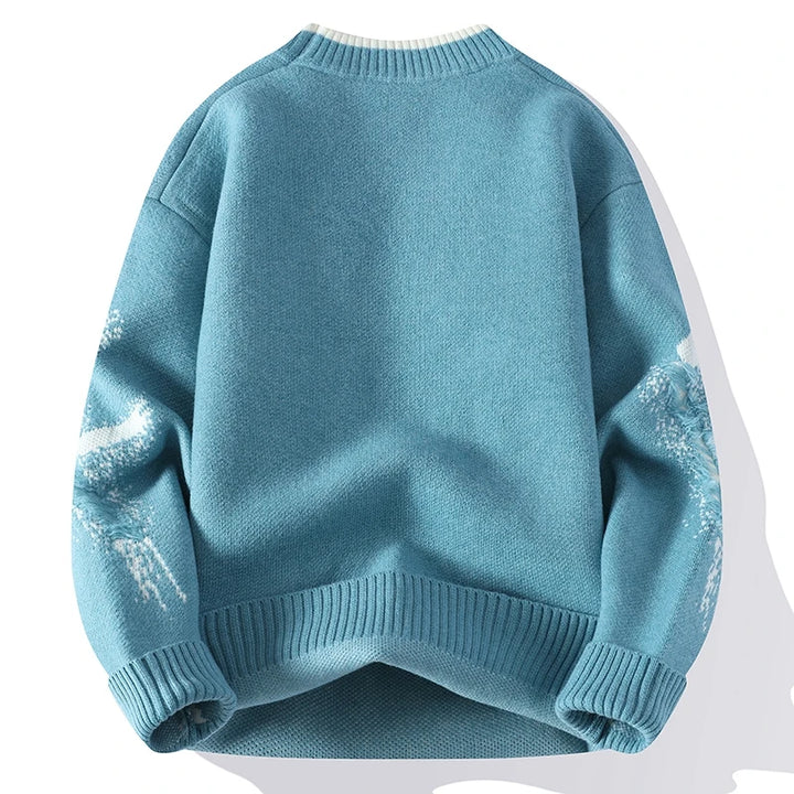 RAVEN RIPPED SWEATER