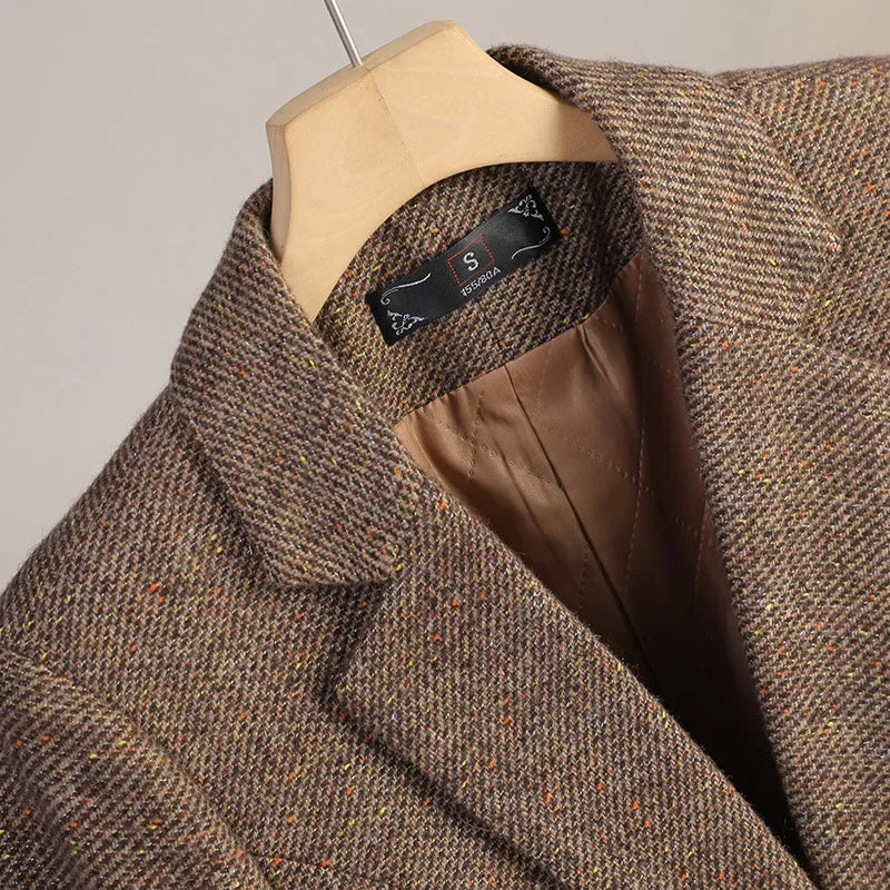 HARLEE WOOL TWEED BLAZER