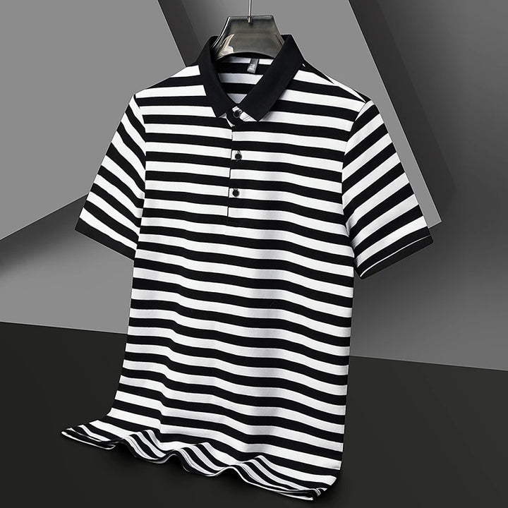 STRIPED POLO SHIRT
