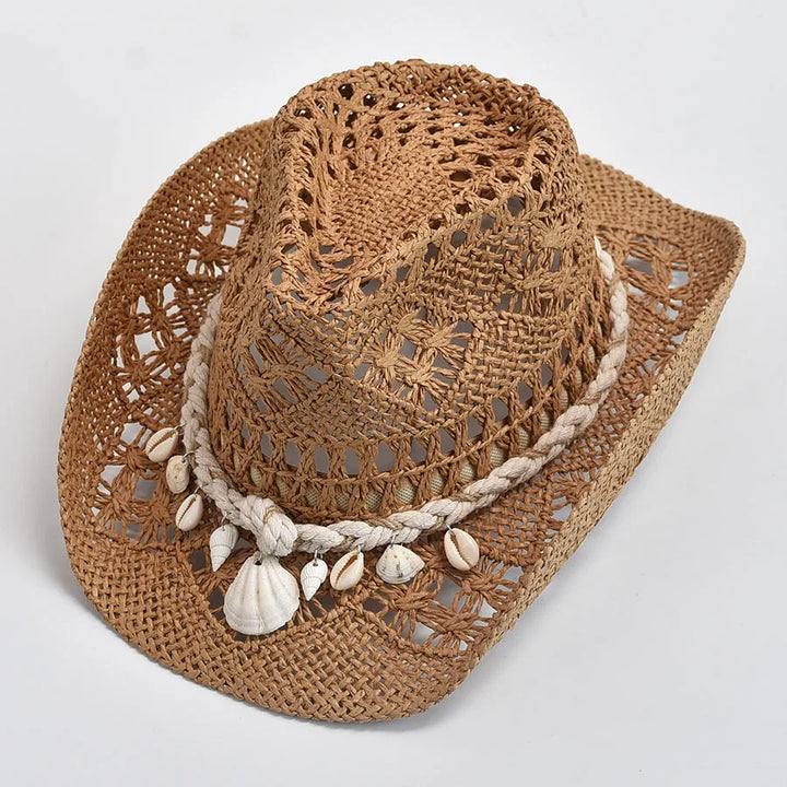 STRAW BEACH HAT