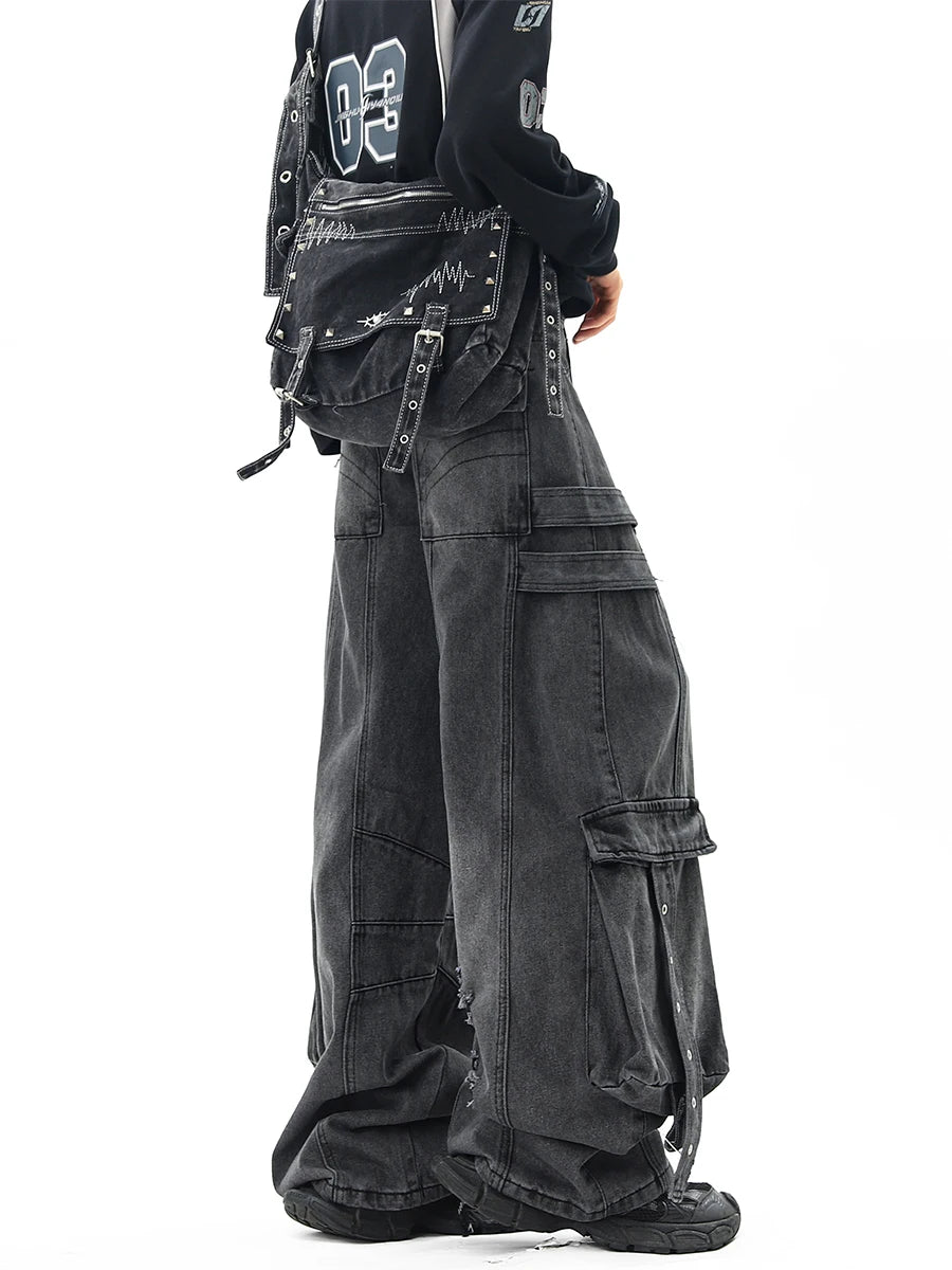 ZANE BAGGY CARGO JEANS