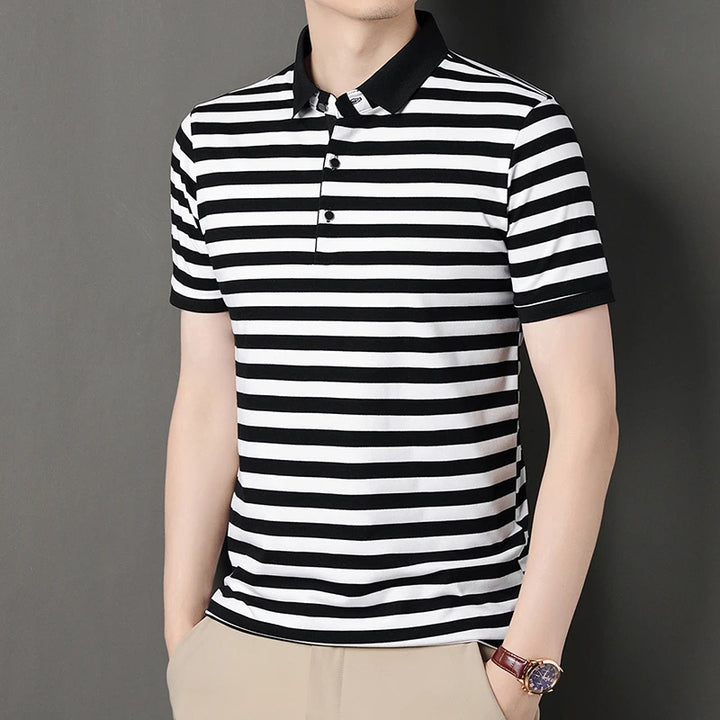 STRIPED POLO SHIRT