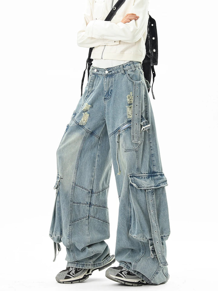 ZANE BAGGY CARGO JEANS