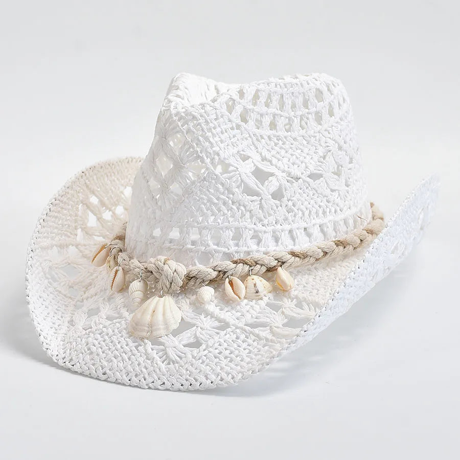 STRAW BEACH HAT