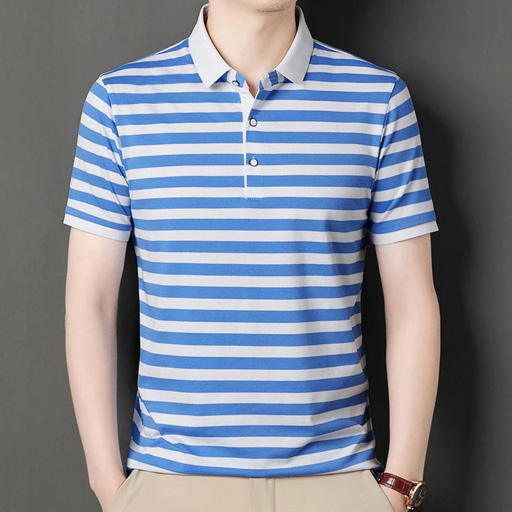 STRIPED POLO SHIRT