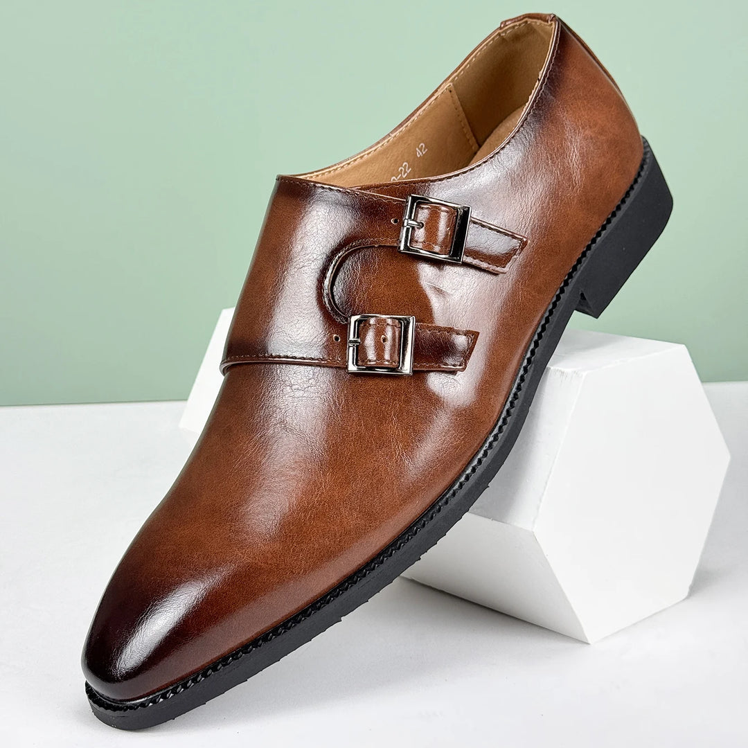 WARREN DOUBLE MONK SHOES