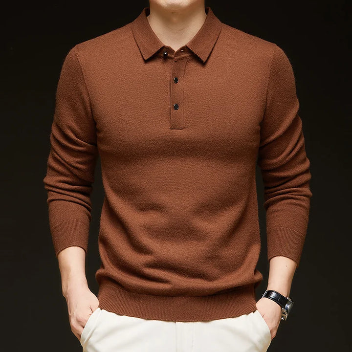 ADAM CASHMERE POLO