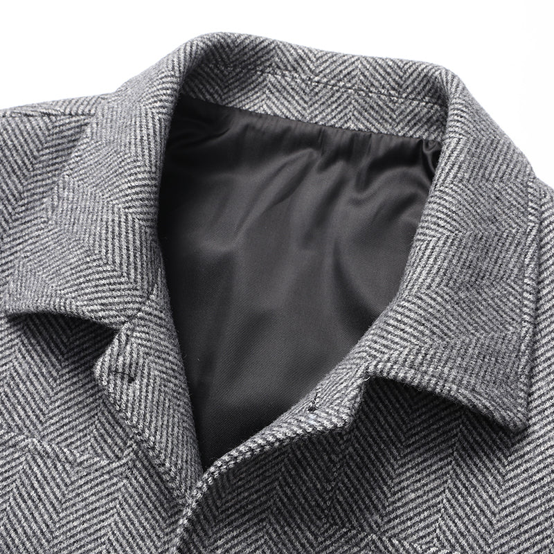 MILLER HERRINGBONE JACKET