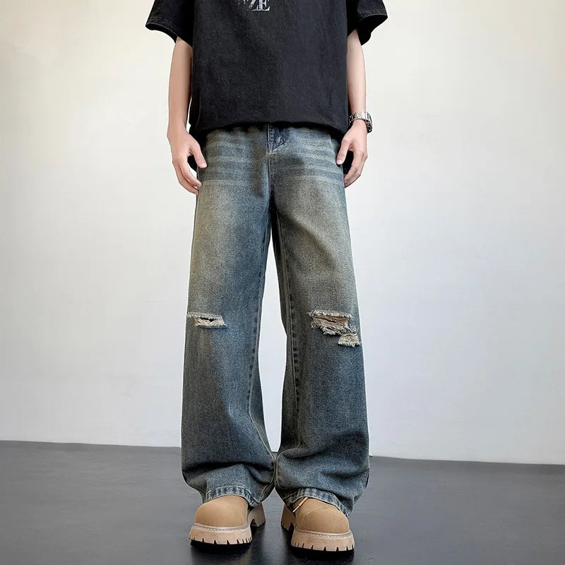 UPTOWN DISTRESSED JEANS