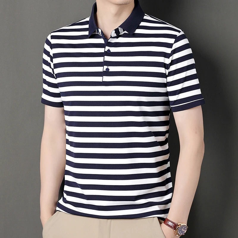 STRIPED POLO SHIRT