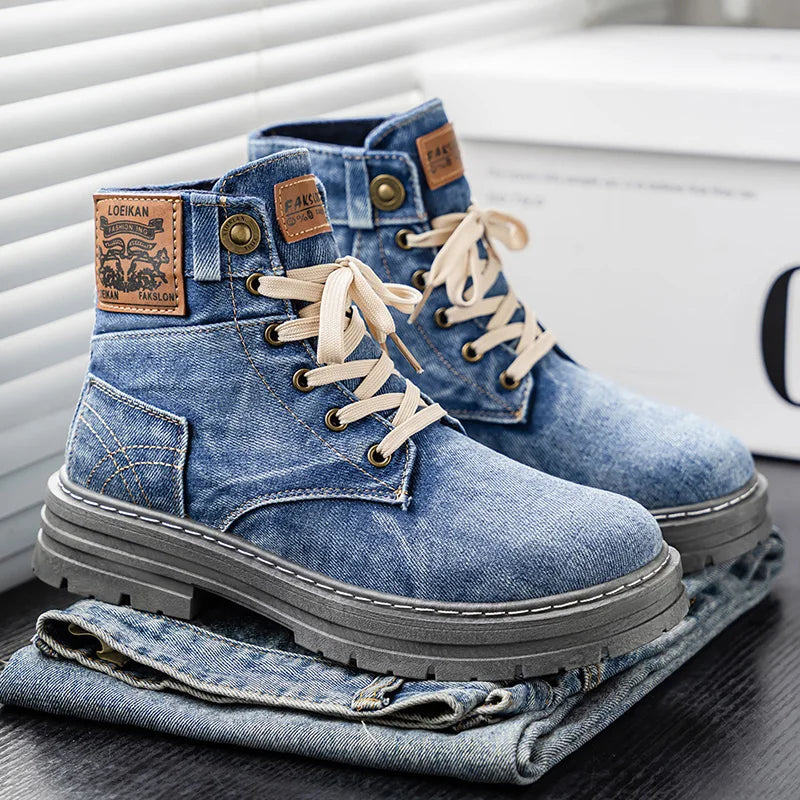MILES DENIM BOOTS