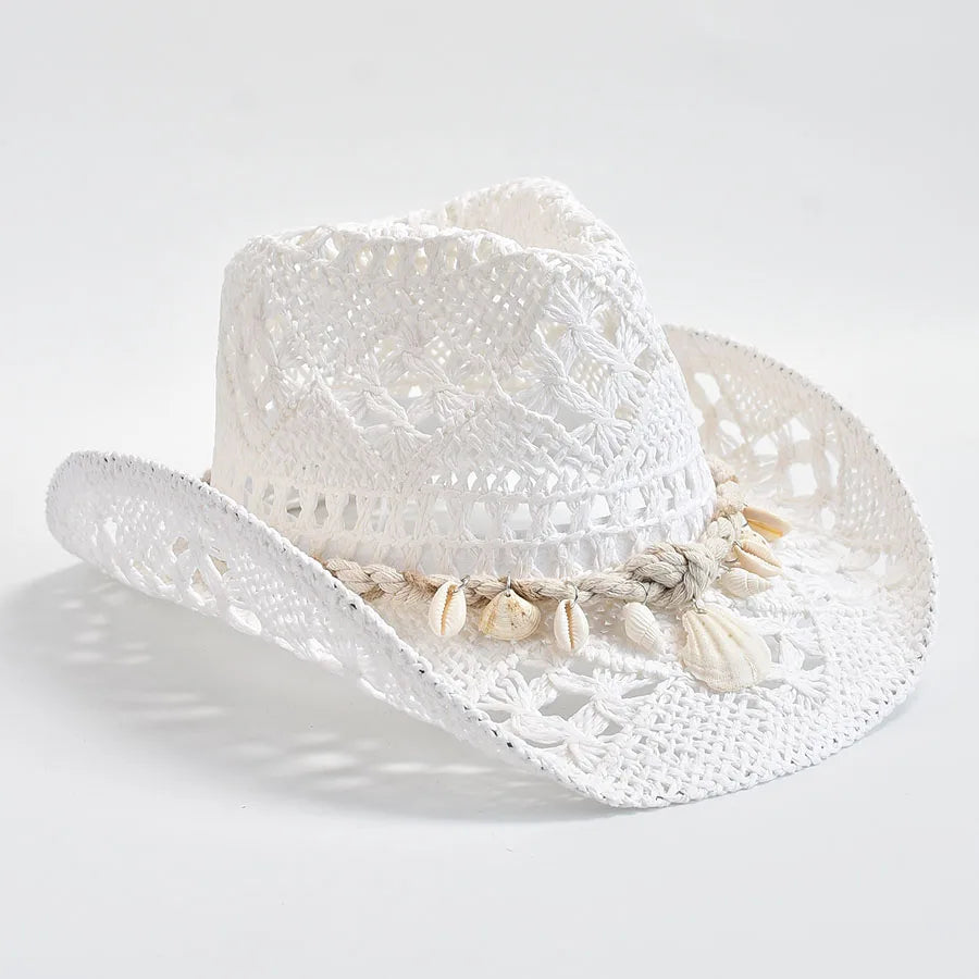 STRAW BEACH HAT