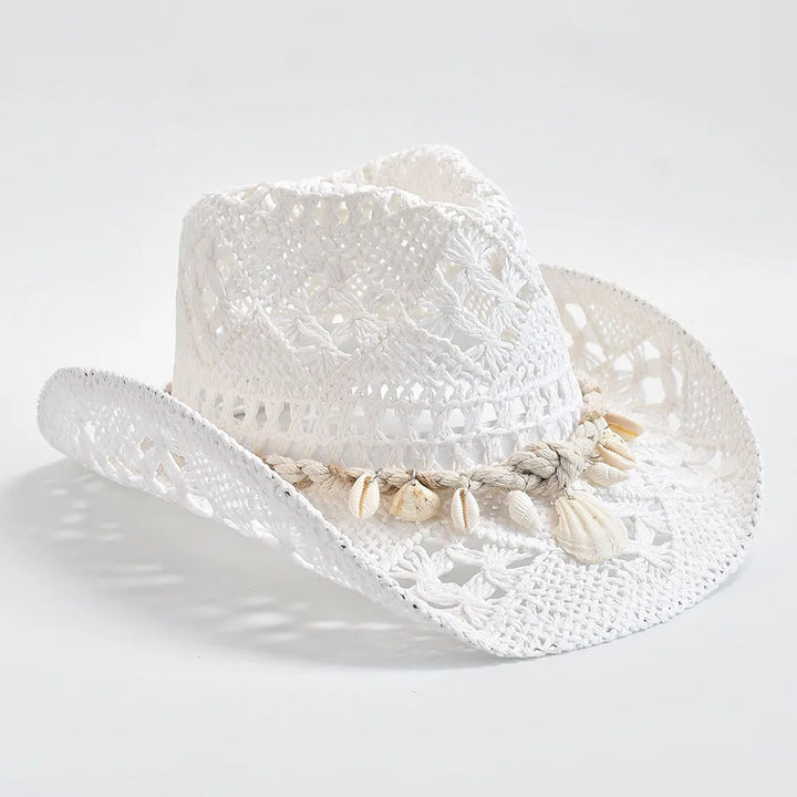 STRAW BEACH HAT