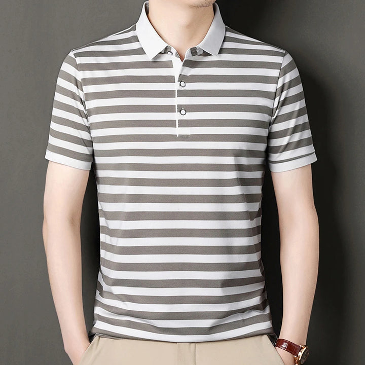 STRIPED POLO SHIRT