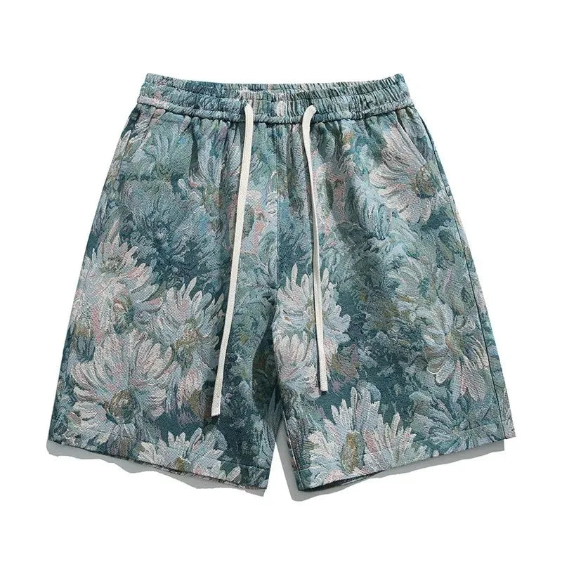 RETRO FLORAL SHORTS