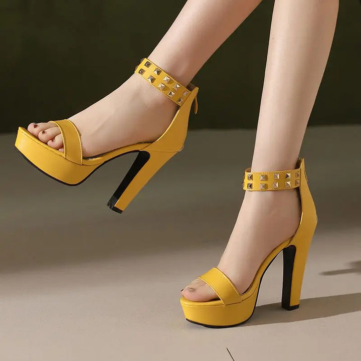 AMARA STUD HEELS