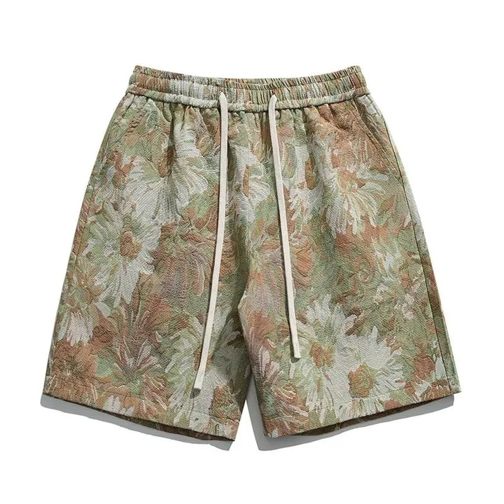 RETRO FLORAL SHORTS
