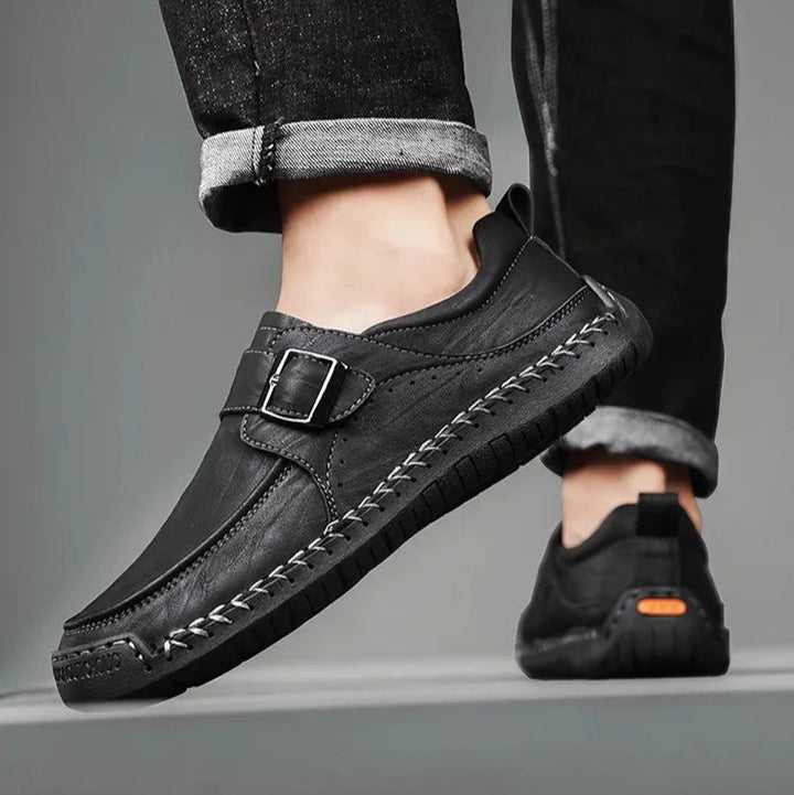 ROCKFORD MONK STRAP LOAFERS