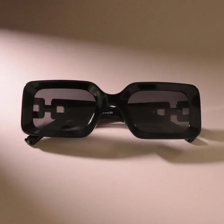 JOLIE RECTANGULAR SUNGLASSES