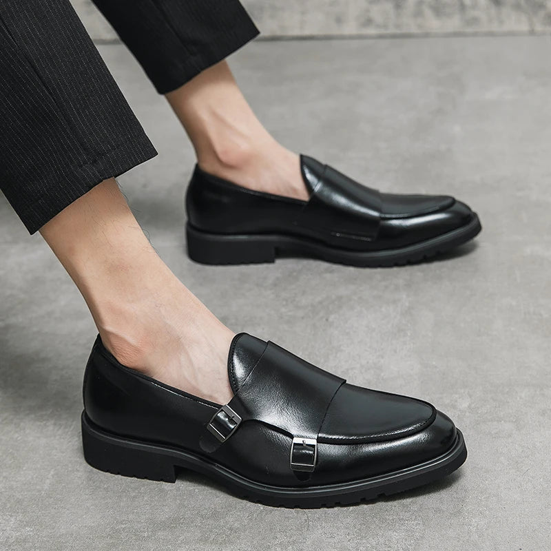 BELMAR DOUBLE MONK STRAP SHOES