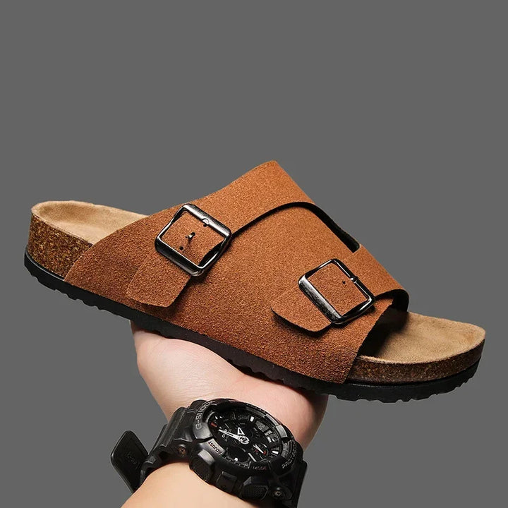 VENICE SUEDE SANDALS