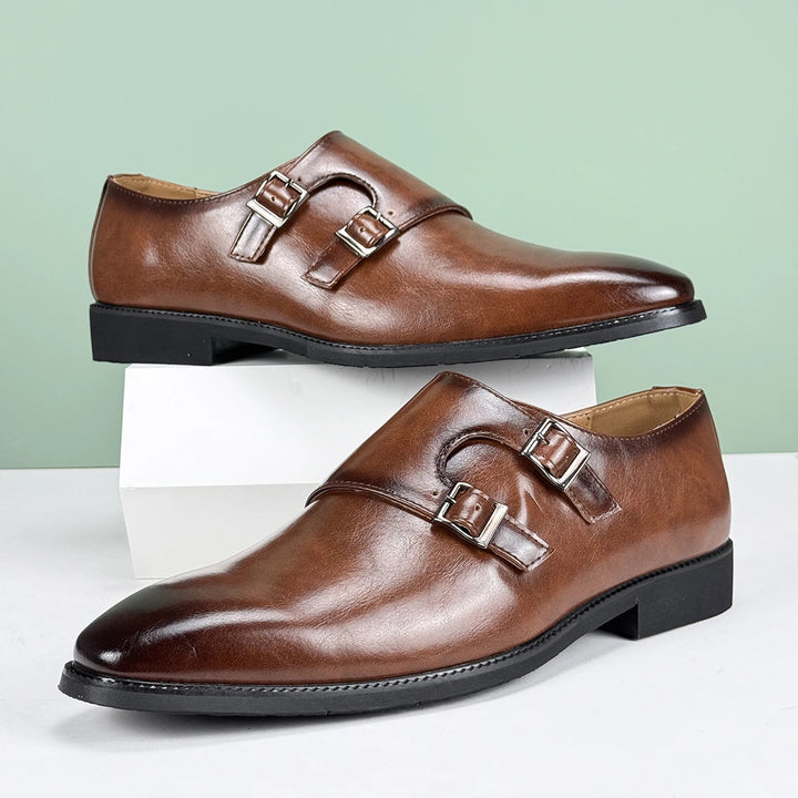 WARREN DOUBLE MONK SHOES