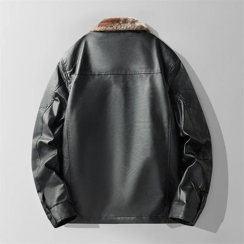 COLE LEATHER JACKET