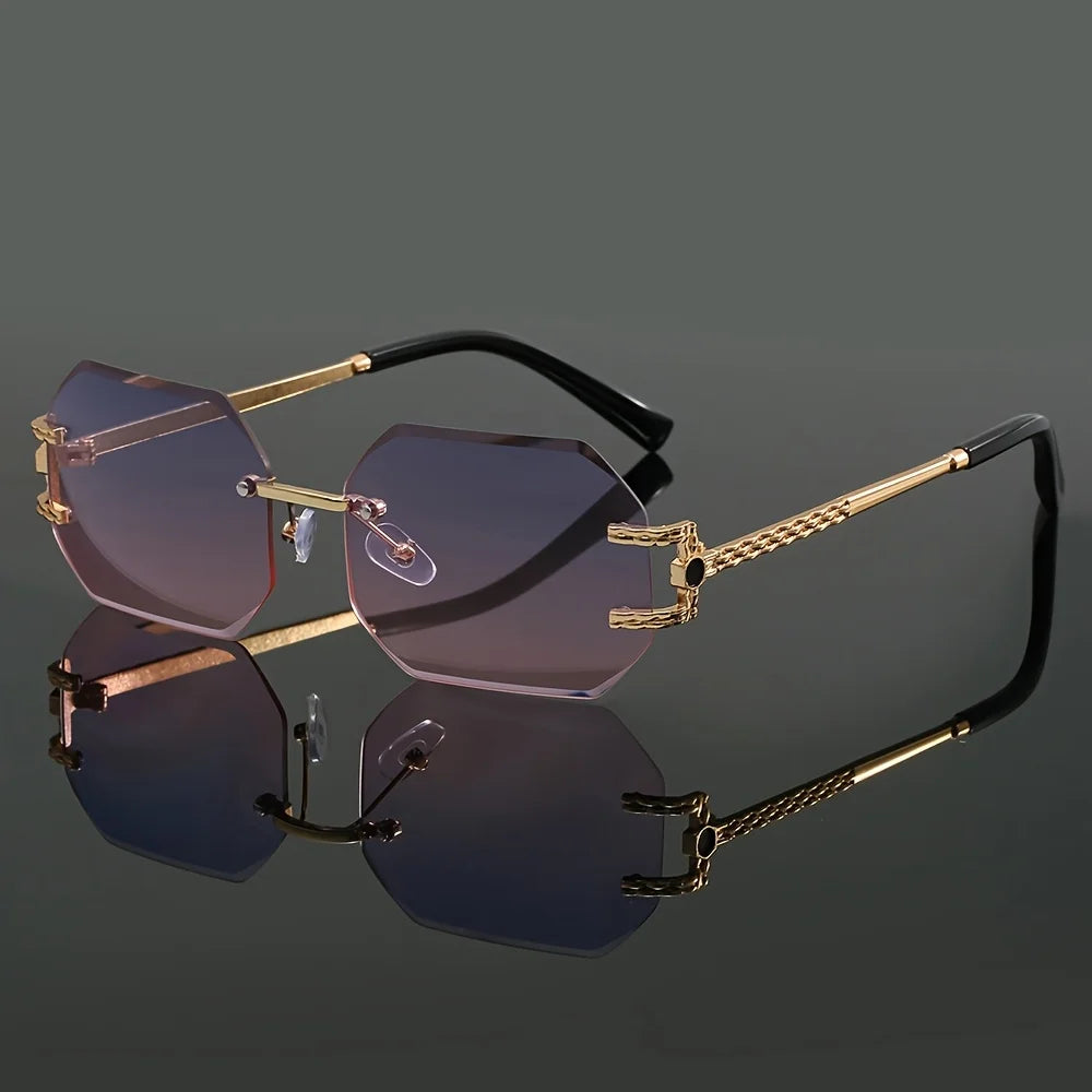 MILLER RIMLESS SUNGLASSES