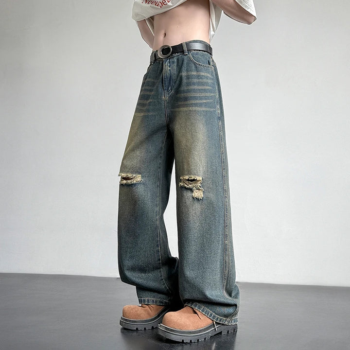 UPTOWN DISTRESSED JEANS