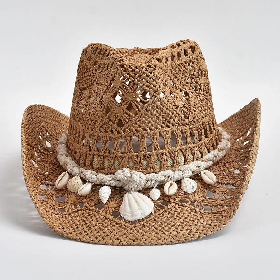 STRAW BEACH HAT