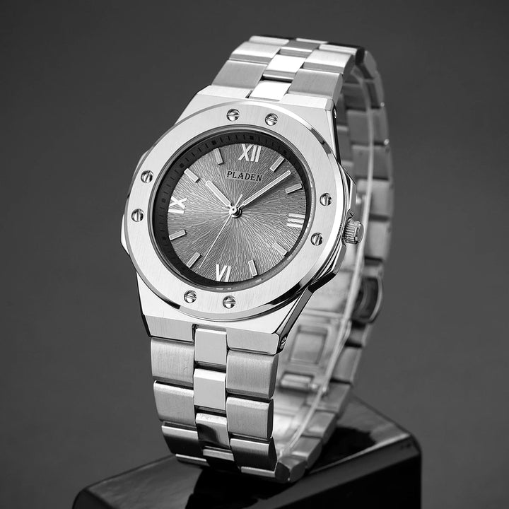 ONYX SUNBURST WATCH