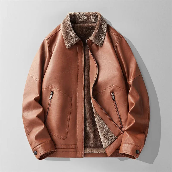 COLE LEATHER JACKET