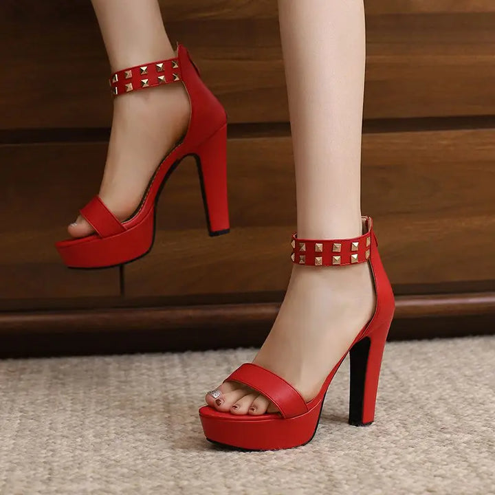 AMARA STUD HEELS