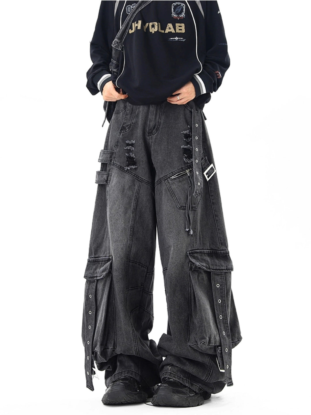 ZANE BAGGY CARGO JEANS