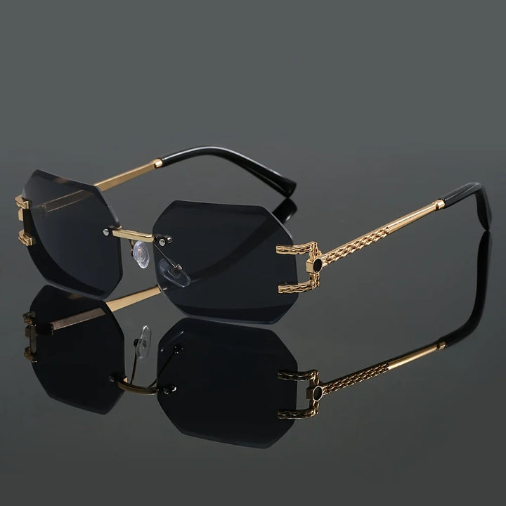 MILLER RIMLESS SUNGLASSES