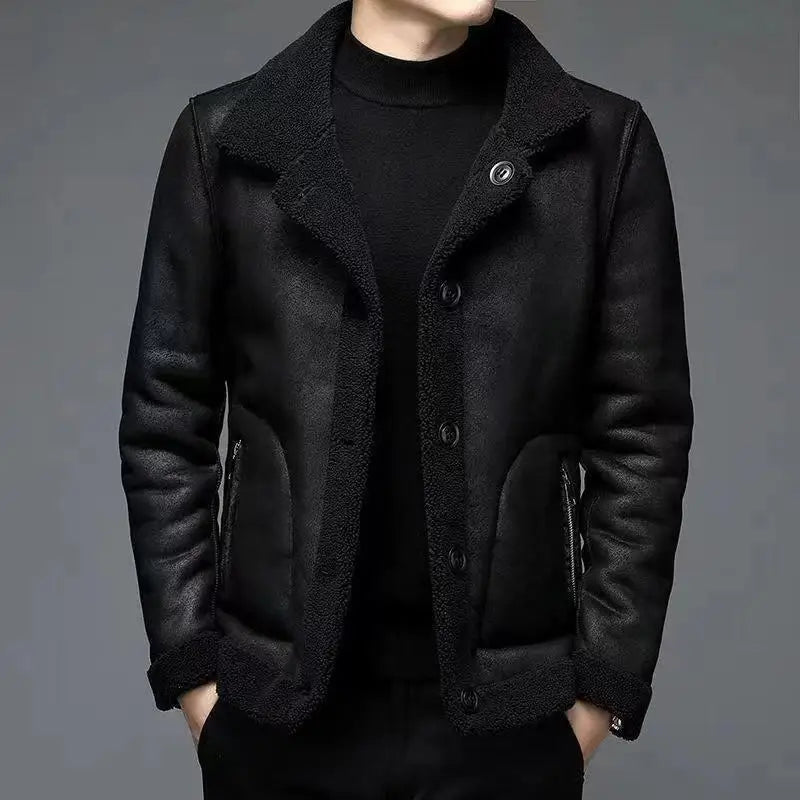 SERGIO THICKENED VELVET JACKET