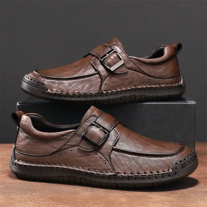 ROCKFORD MONK STRAP LOAFERS
