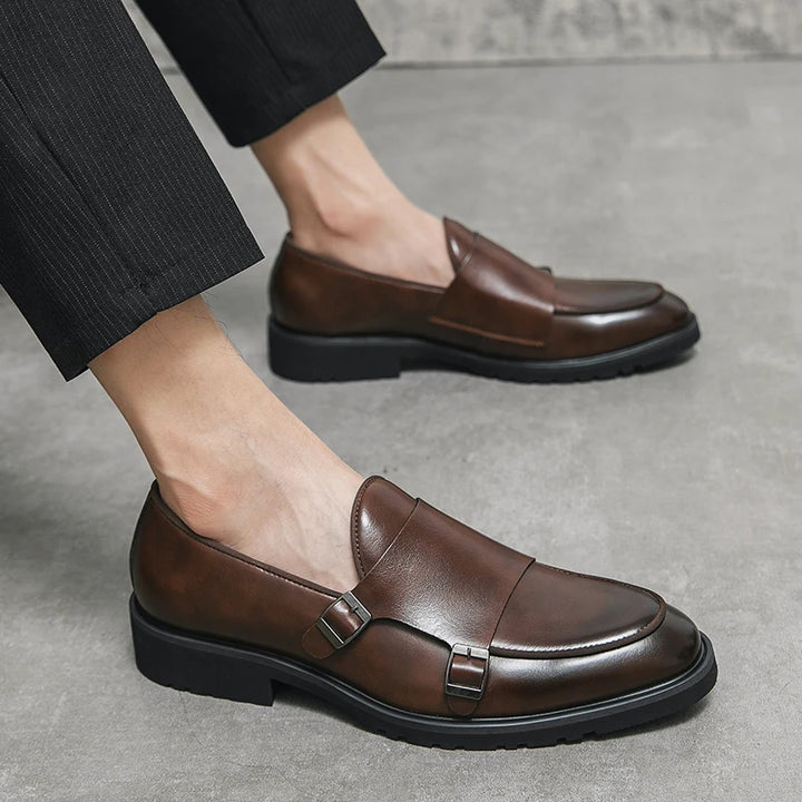 BELMAR DOUBLE MONK STRAP SHOES